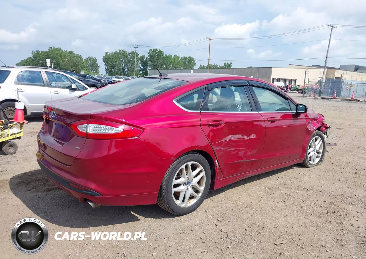 2014 Ford Fusion Se VIN:3FA6P0H74ER362854 - 4