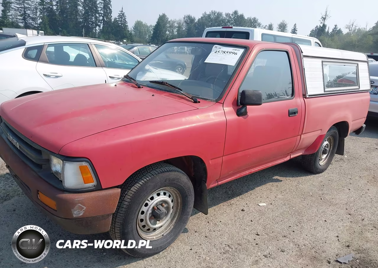 1990 Toyota Pickup 1-2 Ton Short Wheelbase VIN:JT4RN81R4L0047072 - 2