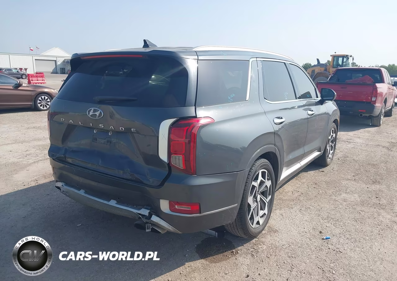 2021 Hyundai Palisade Calligraphy VIN:KM8R74HE6MU280284 - 4