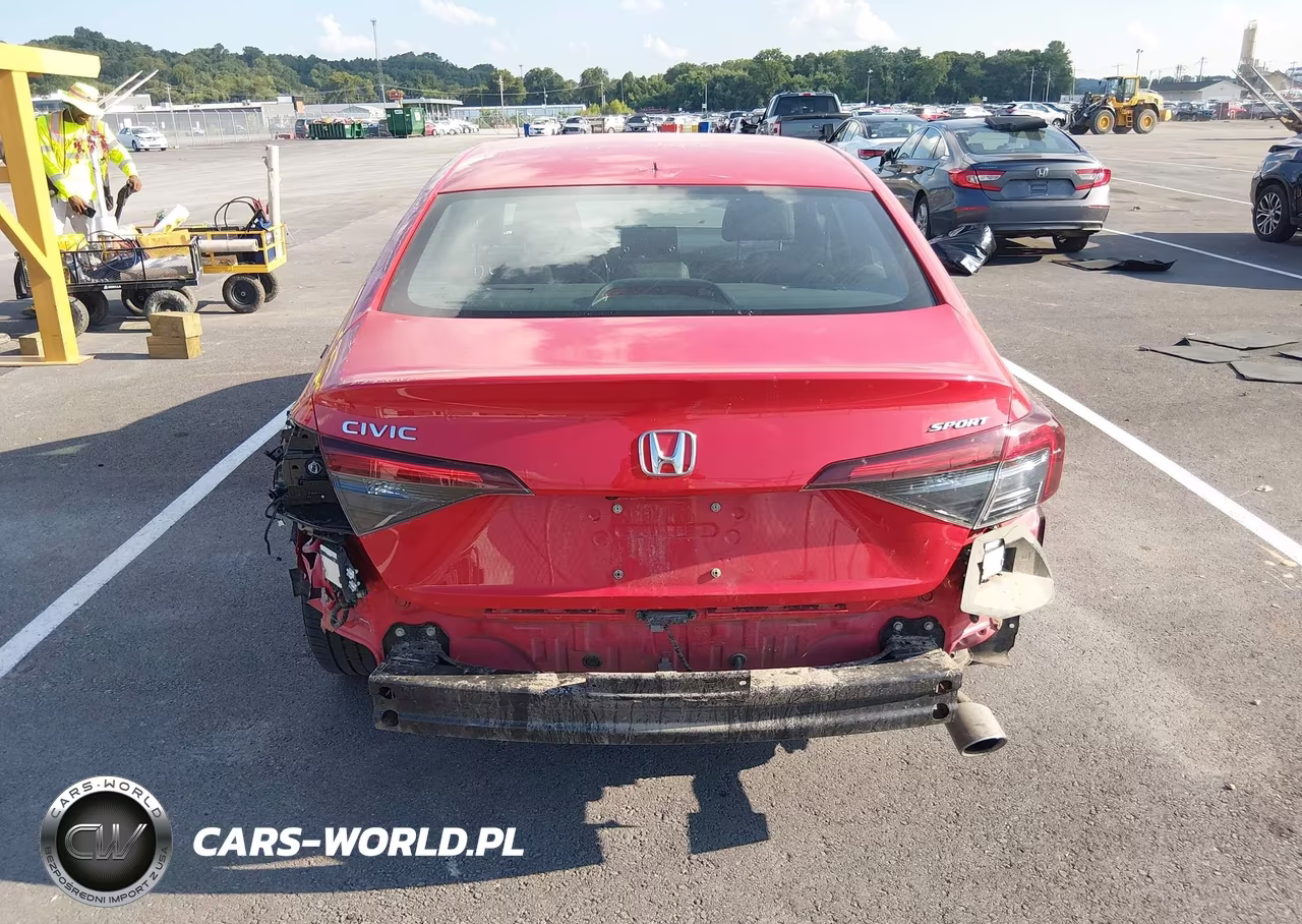 2025 Honda Civic Sport VIN:2HGFE2F5XSH573899 - 17