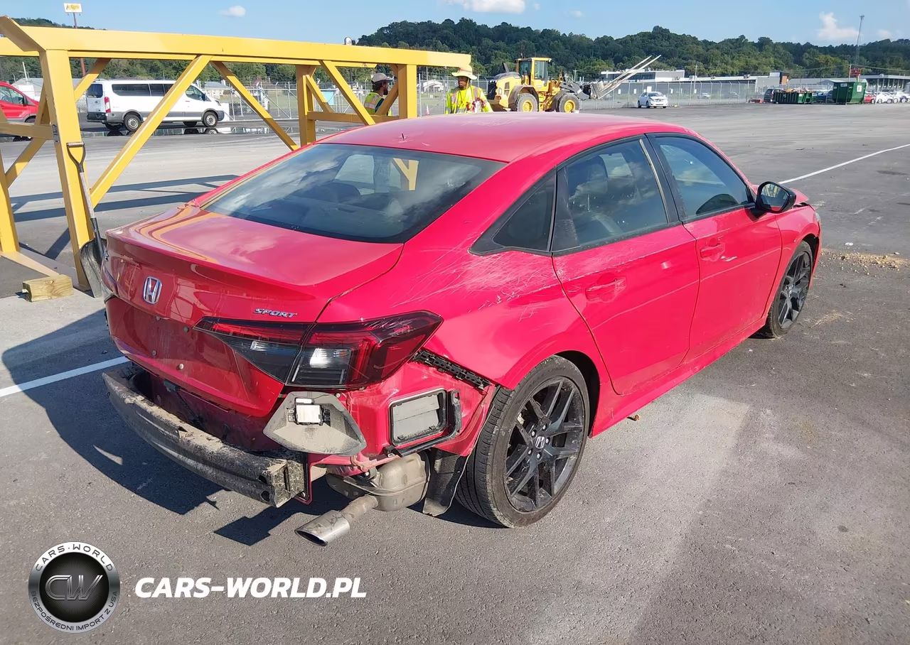 2025 Honda Civic Sport VIN:2HGFE2F5XSH573899 - 4