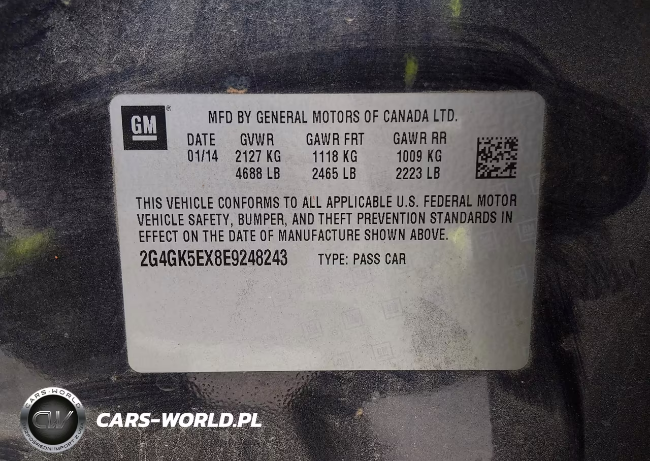 2014 Buick Regal Turbo VIN:2G4GK5EX8E9248243 - 9