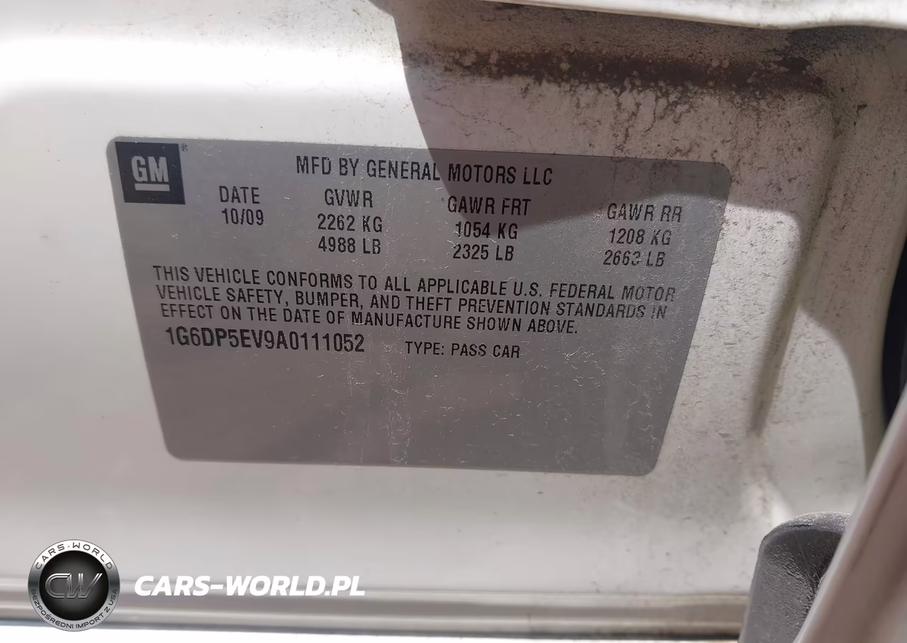 2010 Cadillac Cts Premium Collection VIN:1G6DP5EV9A0111052 - 9