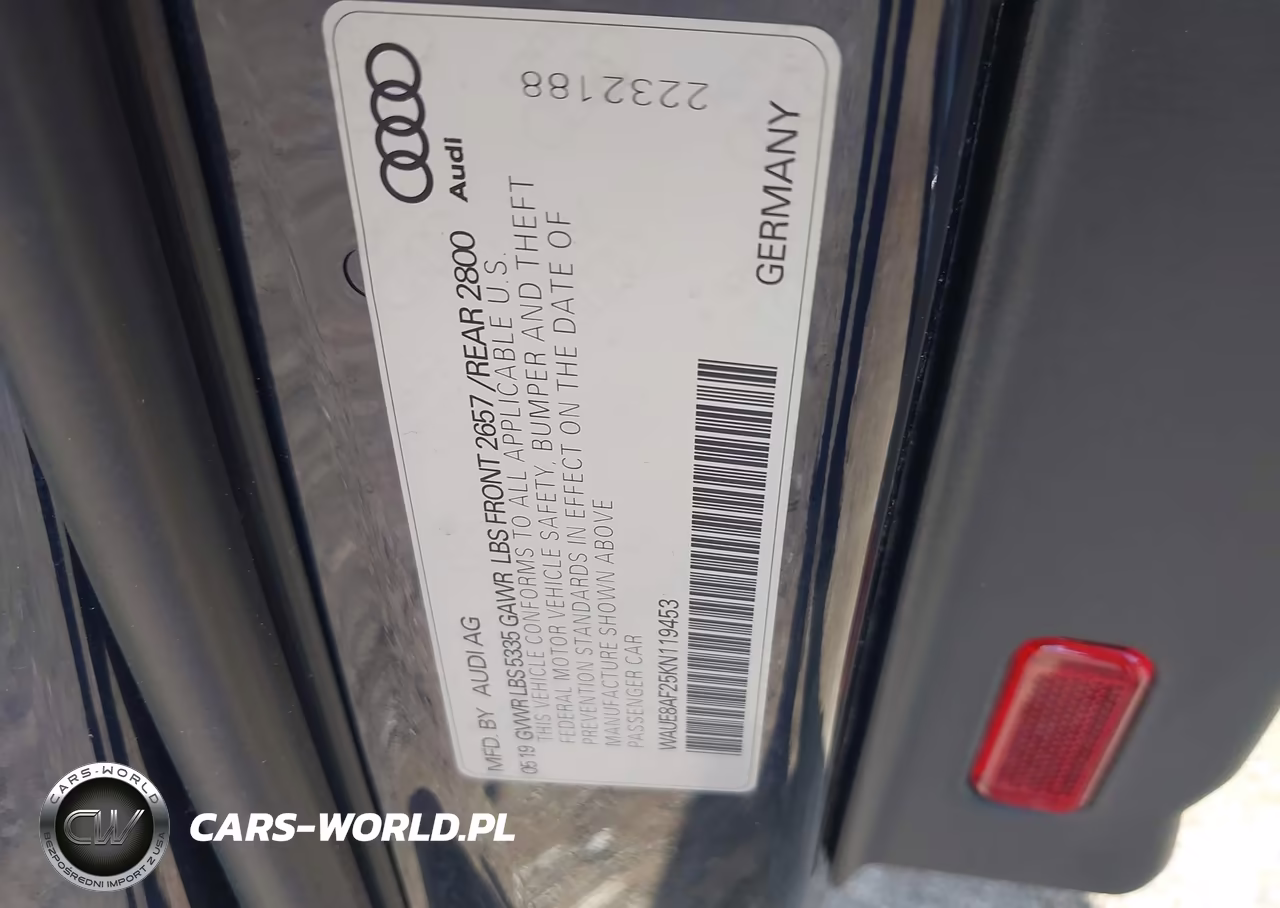 2019 Audi A6 45 Premium VIN:WAUE8AF25KN119453 - 9