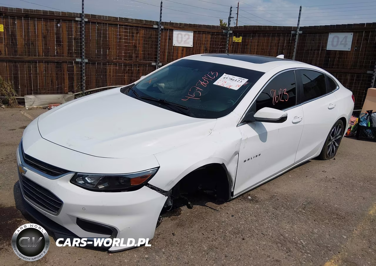2018 Chevrolet Malibu Lt VIN:1G1ZD5ST5JF236649 - 2
