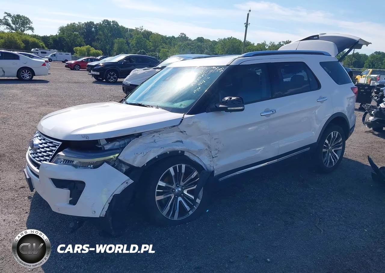 2018 Ford Explorer Platinum VIN:1FM5K8HT8JGA34575 - 2