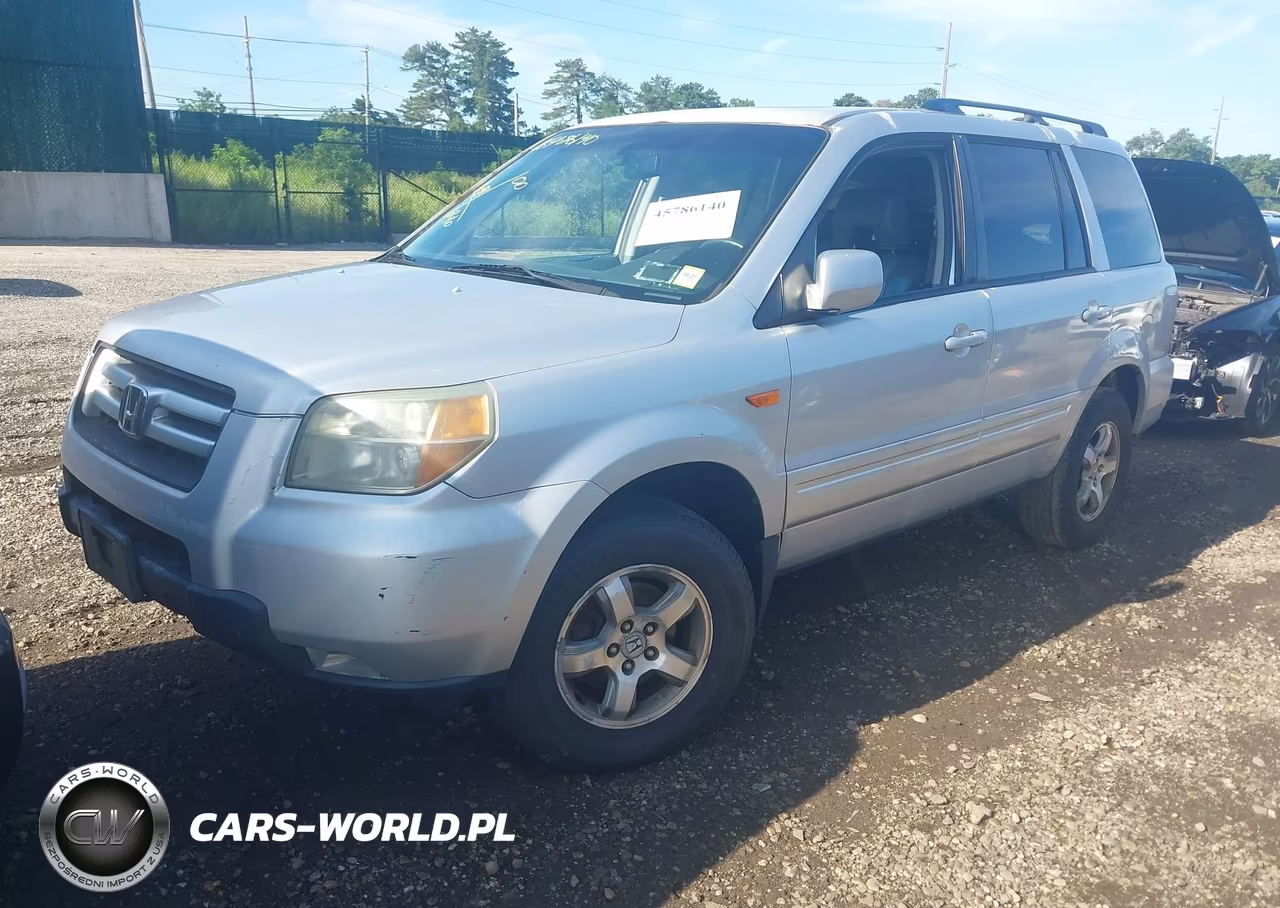 2006 Honda Pilot Ex-L VIN:5FNYF18646B007611 - 2