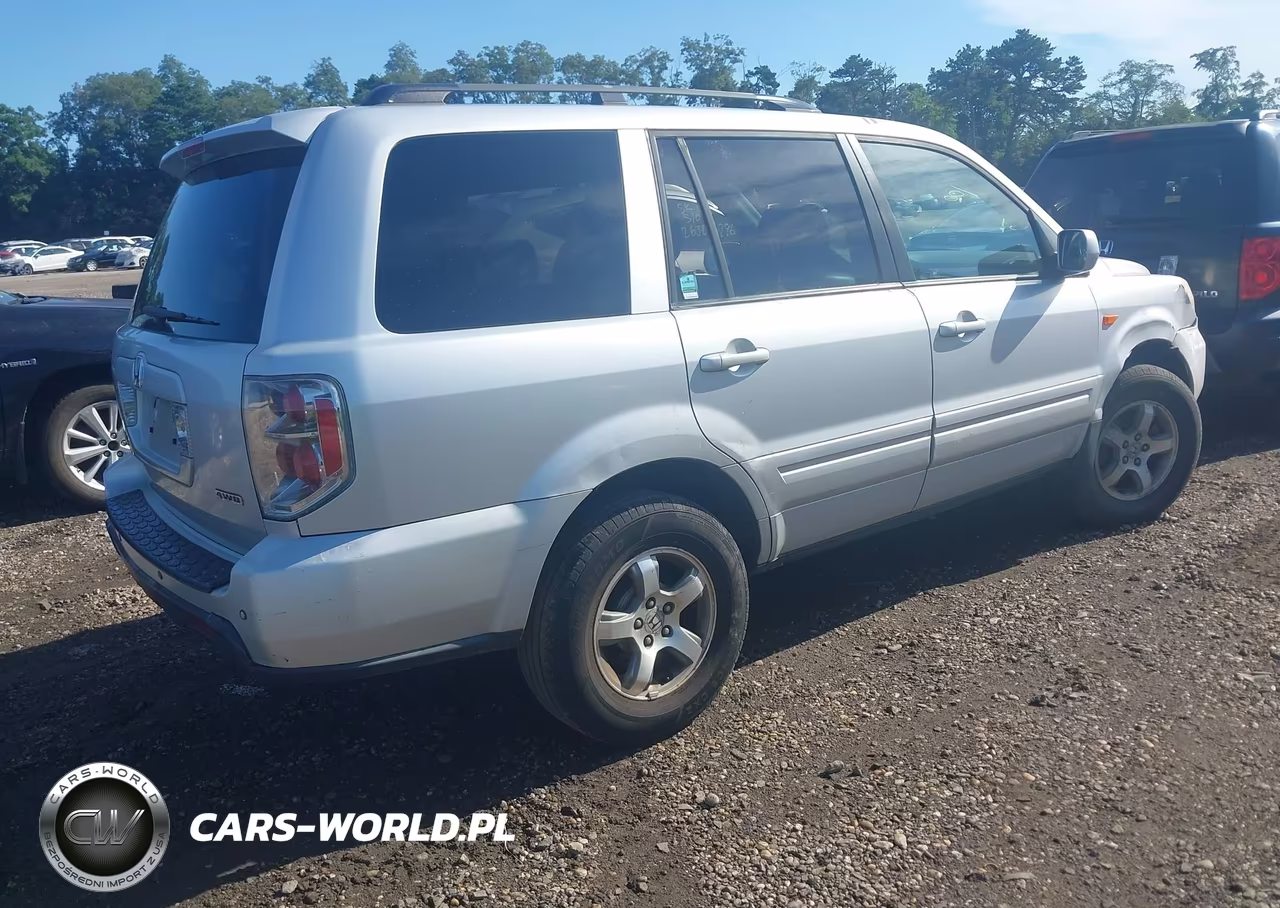 2006 Honda Pilot Ex-L VIN:5FNYF18646B007611 - 4