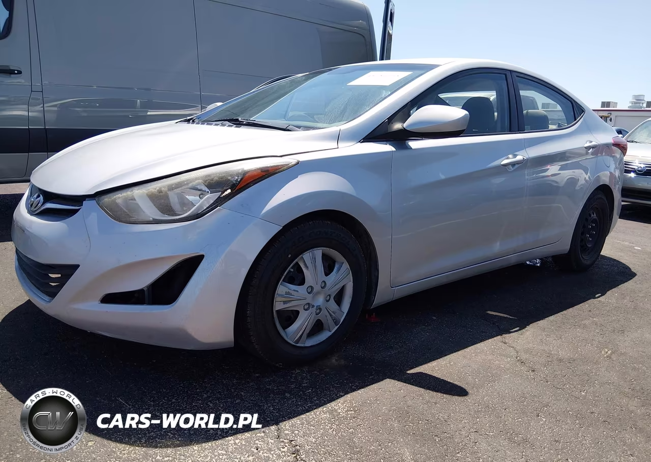 2016 Hyundai Elantra Se VIN:5NPDH4AE8GH687639 - 2