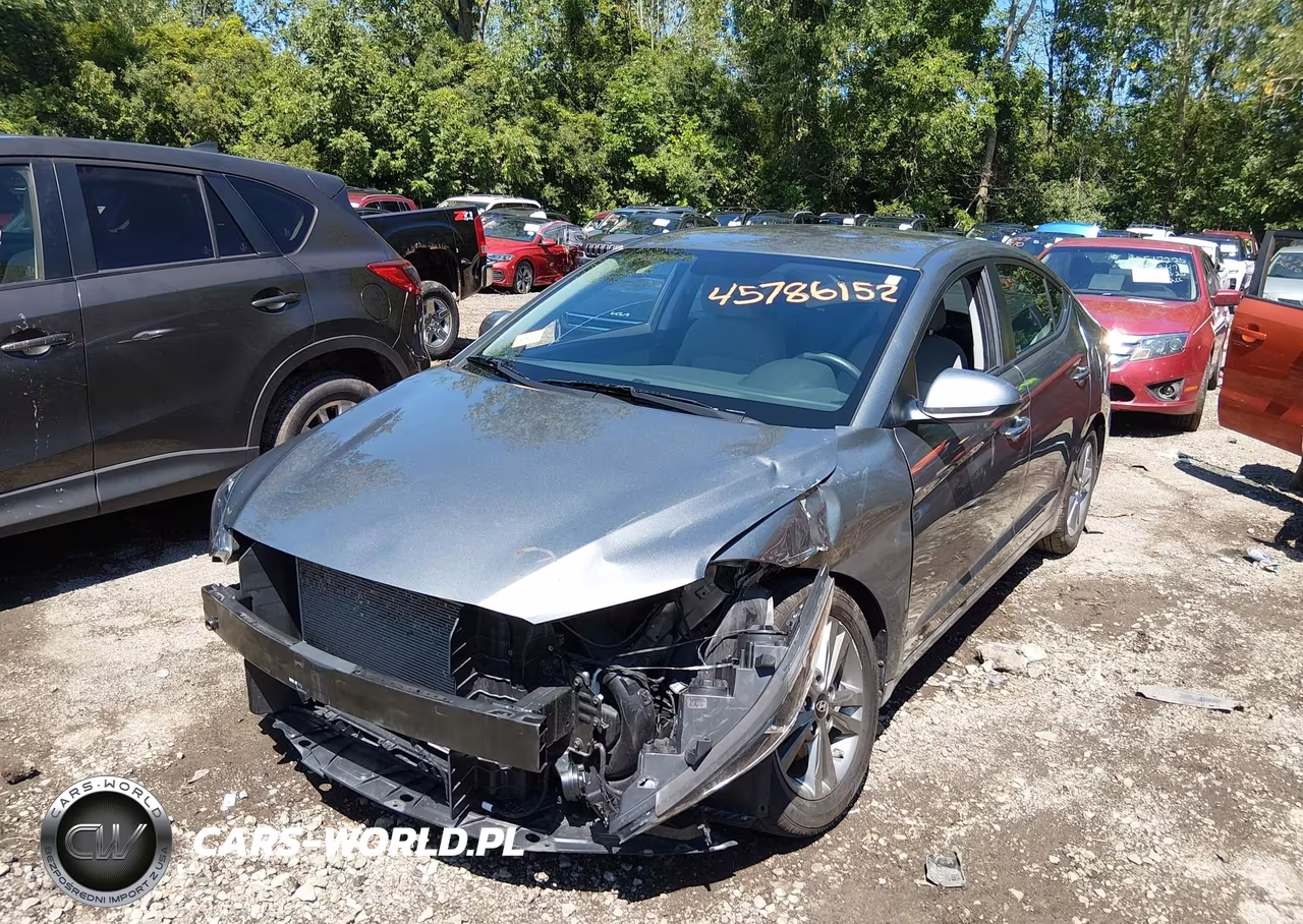 2017 Hyundai Elantra Se VIN:KMHD84LF9HU228404 - 2
