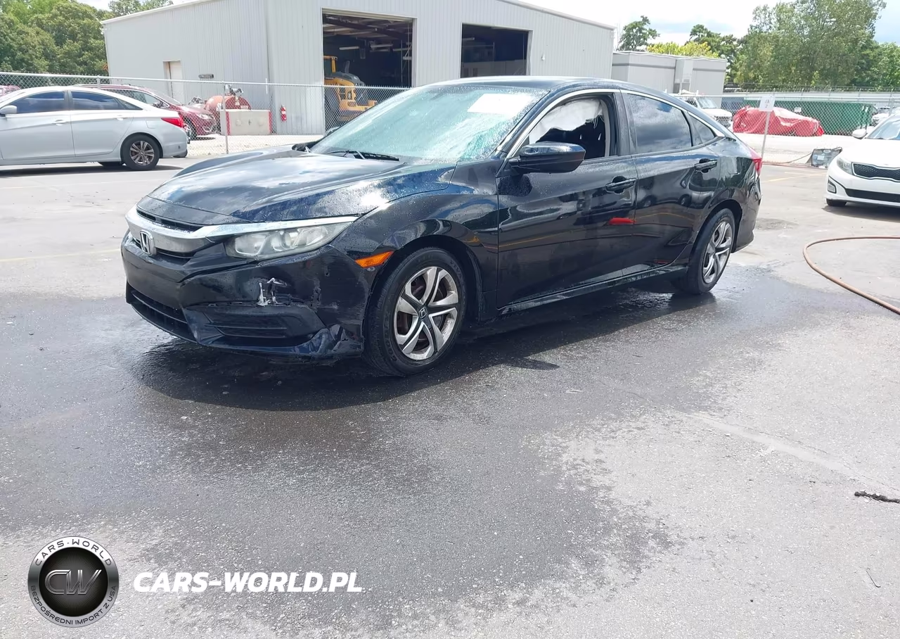 2016 Honda Civic Lx VIN:19XFC2F50GE070339 - 2
