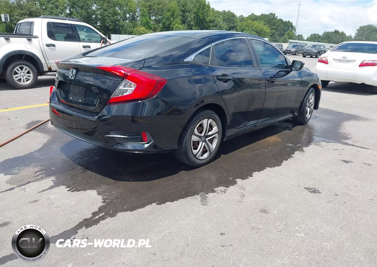 2016 Honda Civic Lx VIN:19XFC2F50GE070339 - 4