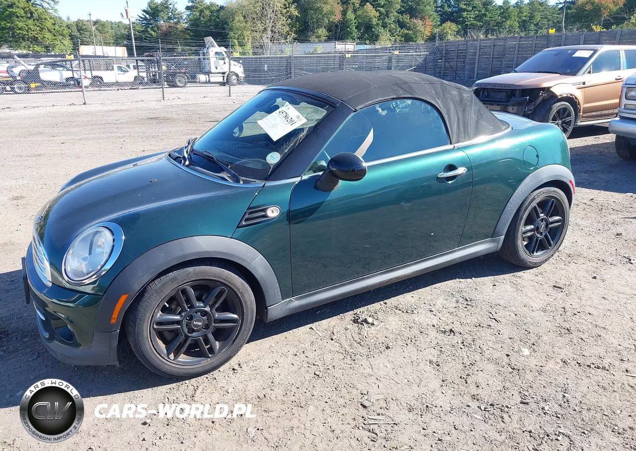 2013 Mini Roadster Cooper VIN:WMWSY1C55DT625400 - 2