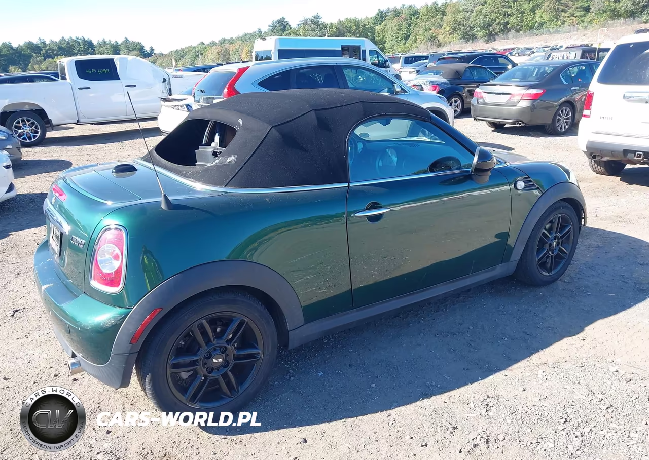 2013 Mini Roadster Cooper VIN:WMWSY1C55DT625400 - 4