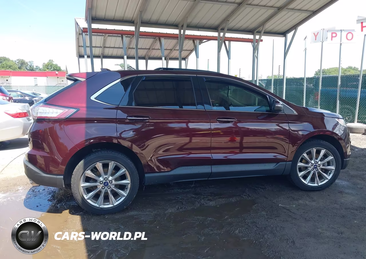 2017 Ford Edge Titanium VIN:2FMPK4K99HBC07889 - 14