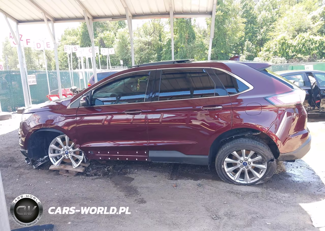 2017 Ford Edge Titanium VIN:2FMPK4K99HBC07889 - 15