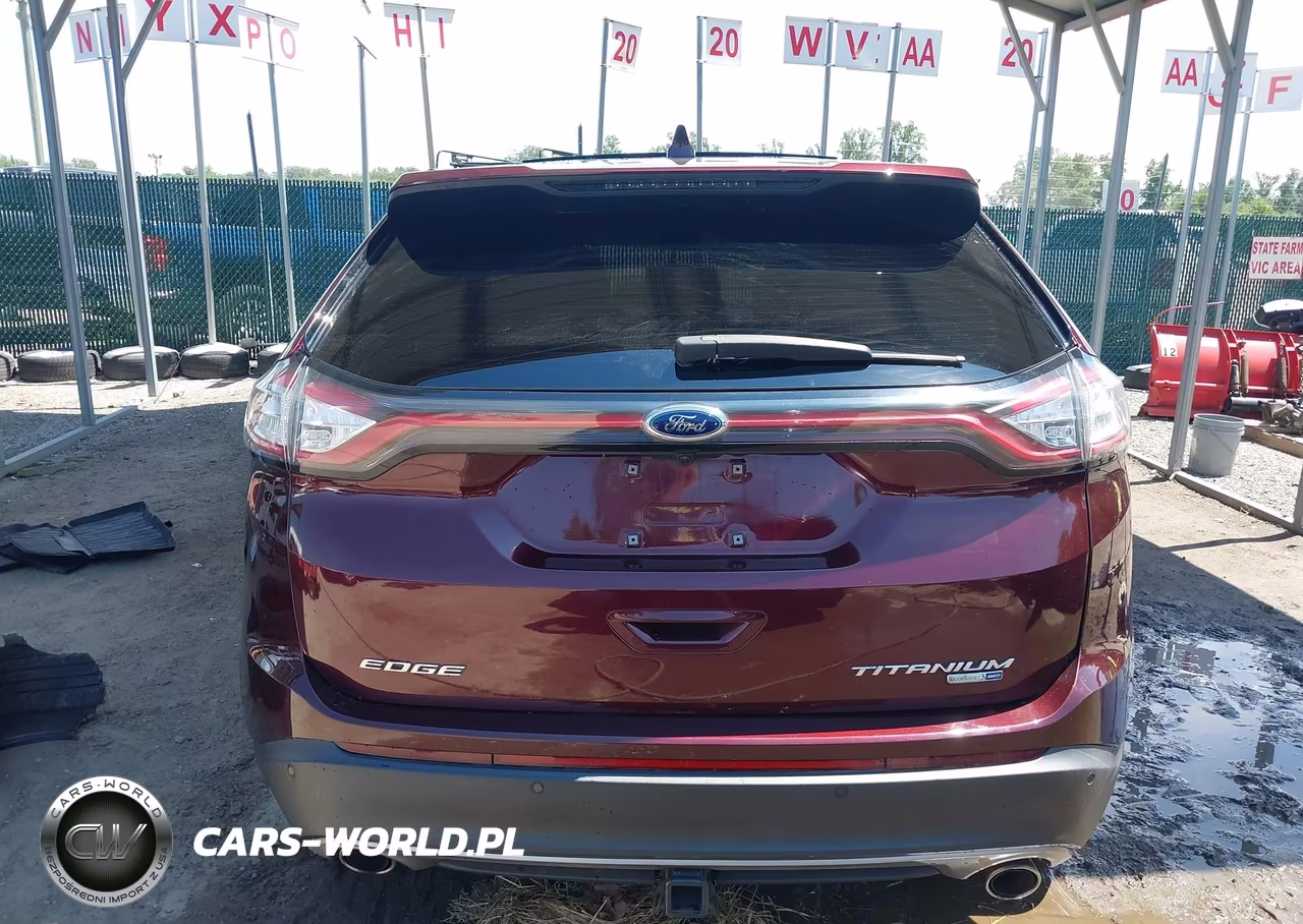 2017 Ford Edge Titanium VIN:2FMPK4K99HBC07889 - 17