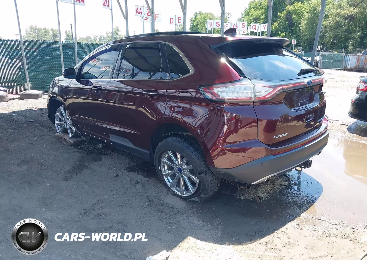 2017 Ford Edge Titanium VIN:2FMPK4K99HBC07889 - 3