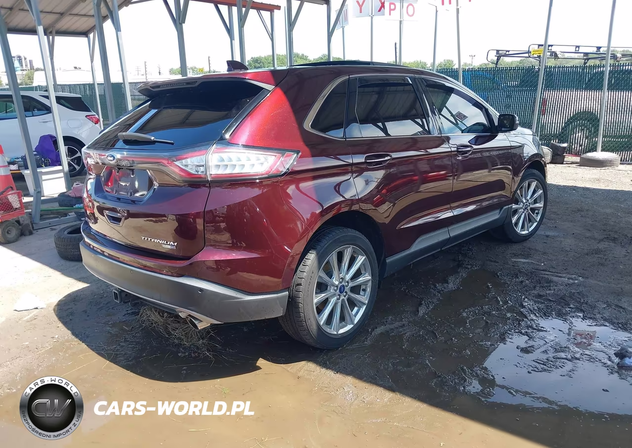 2017 Ford Edge Titanium VIN:2FMPK4K99HBC07889 - 4