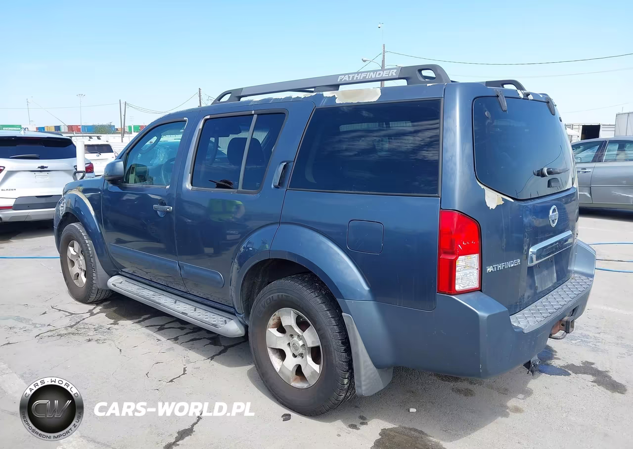 2005 Nissan Pathfinder Se VIN:5N1AR18U25C764117 - 3