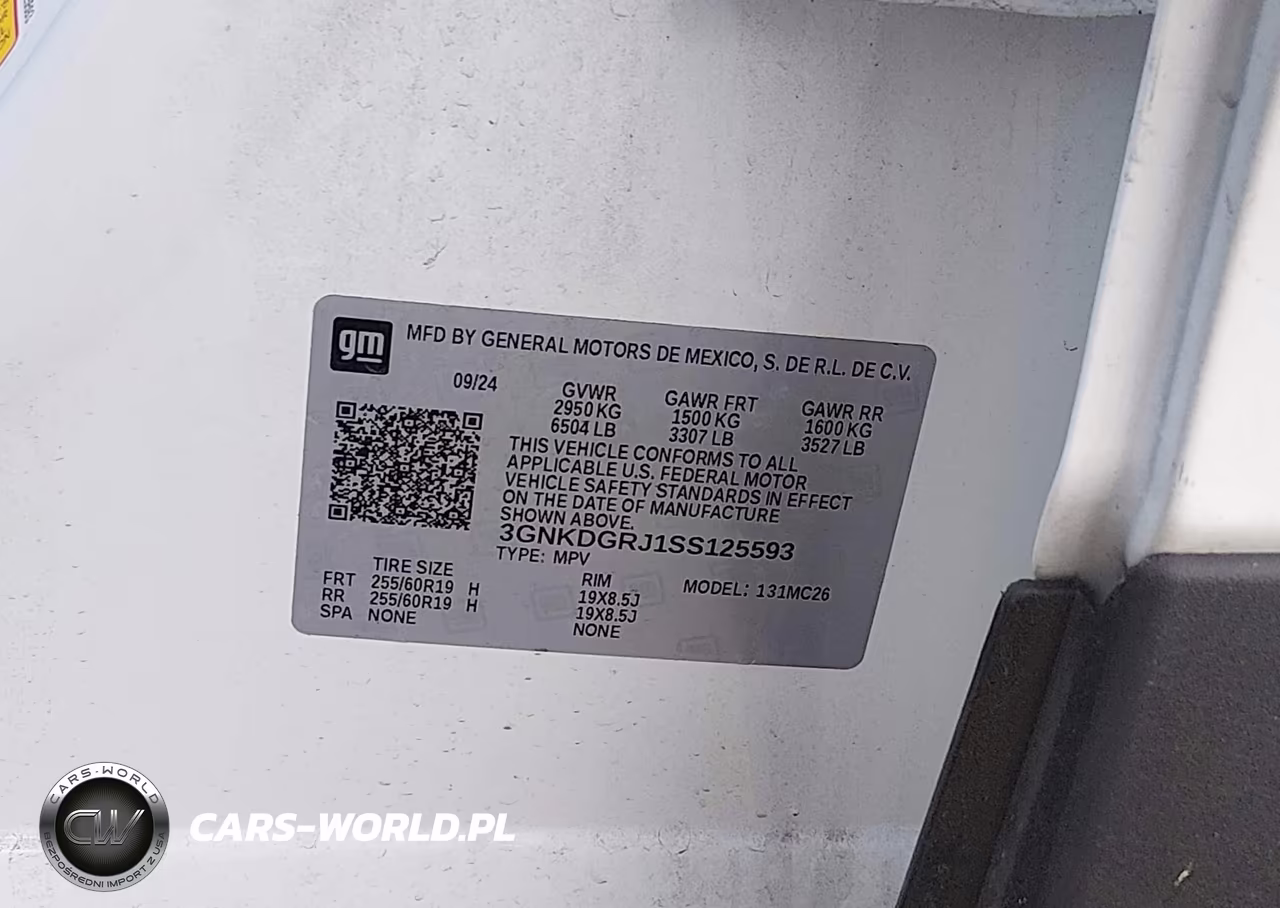 2025 Chevrolet Blazer Ev Lt Awd VIN:3GNKDGRJ1SS125593 - 9