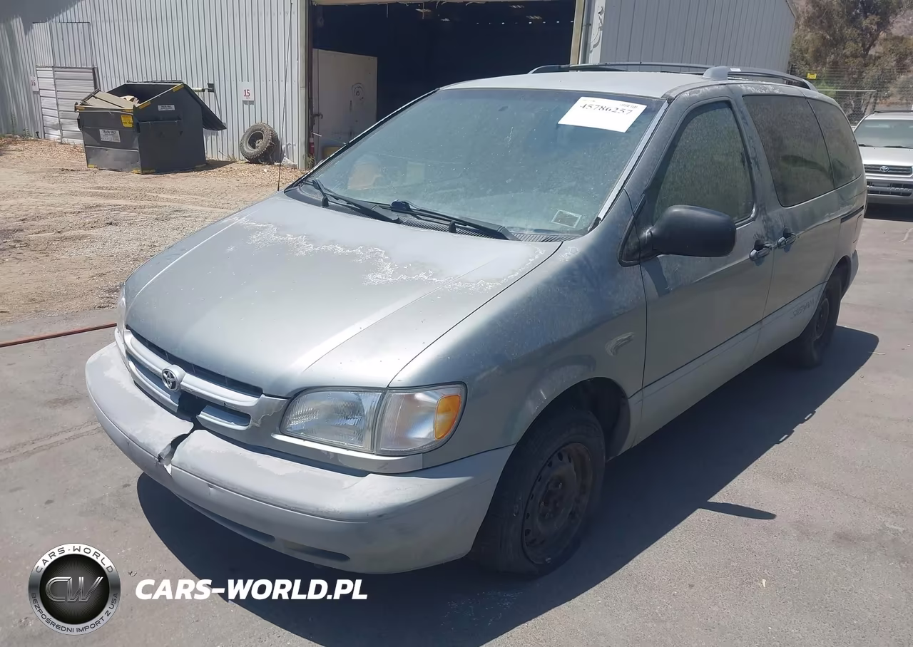 2000 Toyota Sienna Le VIN:4T3ZF13C5YU255638 - 2