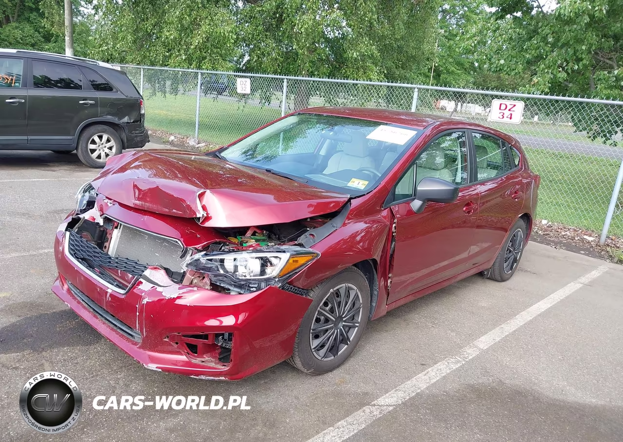 2019 Subaru Impreza 2.0I VIN:4S3GTAA68K3701837 - 2