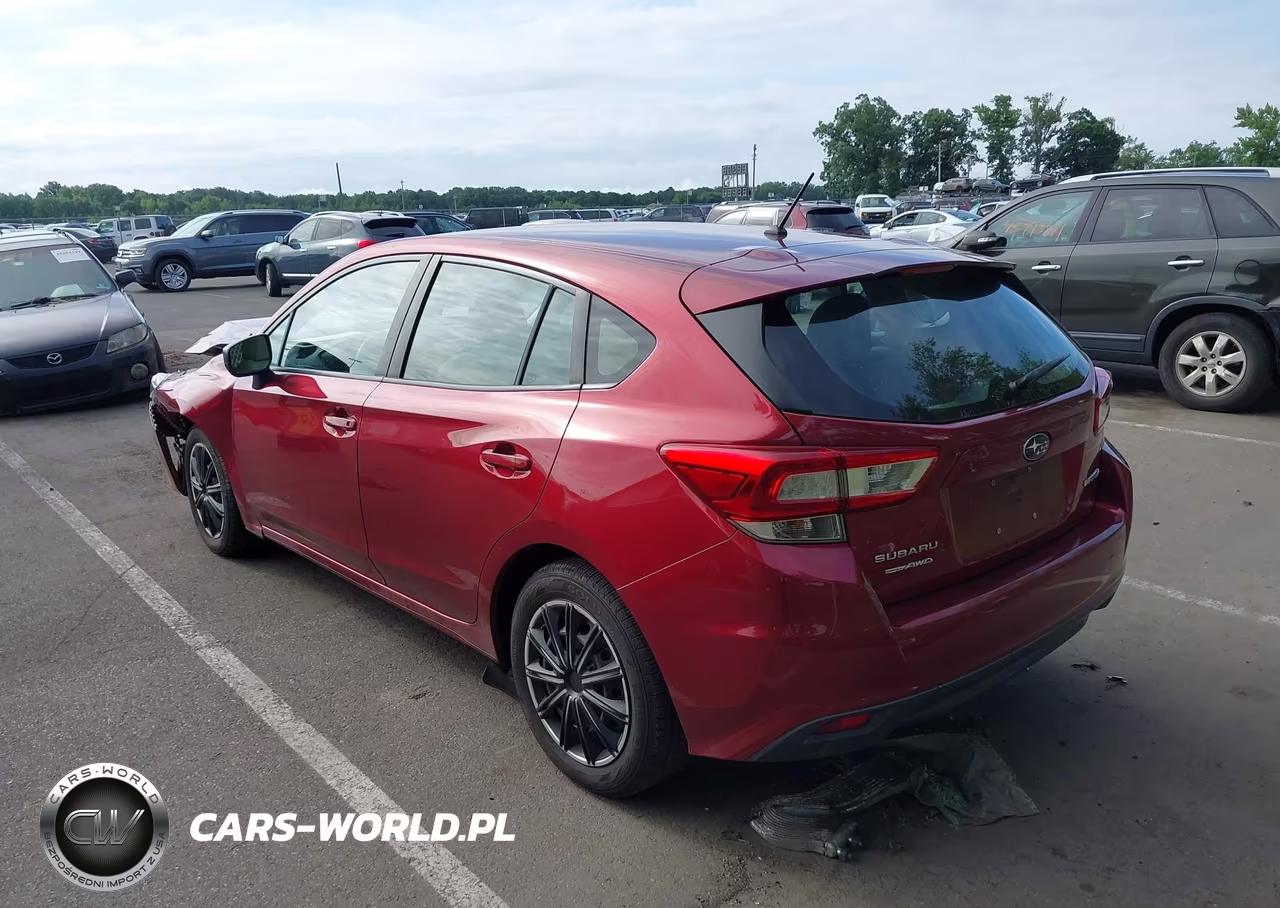 2019 Subaru Impreza 2.0I VIN:4S3GTAA68K3701837 - 3