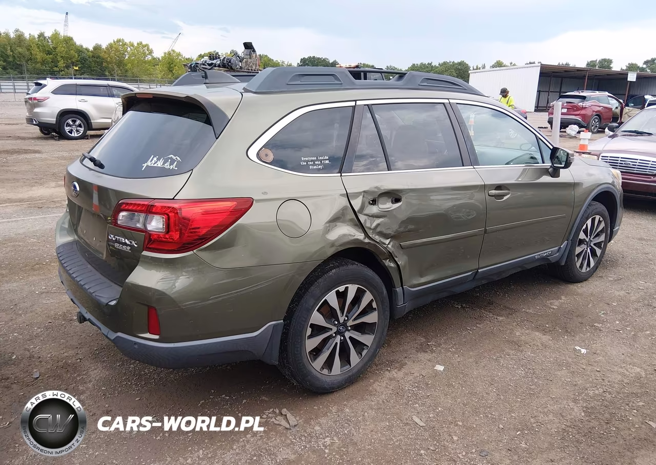 2017 Subaru Outback 2.5I Limited VIN:4S4BSANC7H3228188 - 4