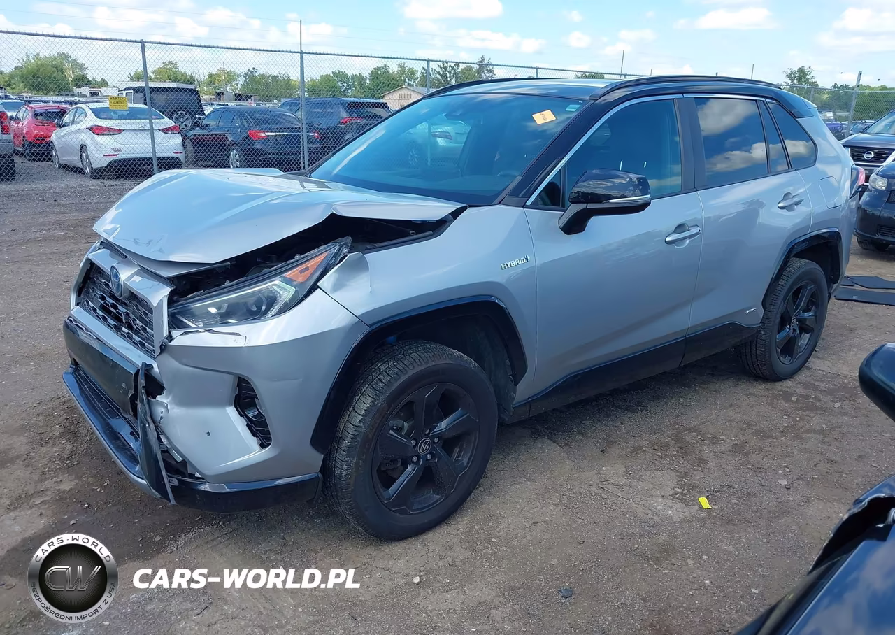 2021 Toyota Rav4 Hybrid Xse VIN:2T3E6RFV4MW020183 - 2