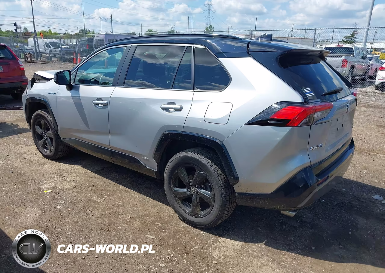 2021 Toyota Rav4 Hybrid Xse VIN:2T3E6RFV4MW020183 - 3
