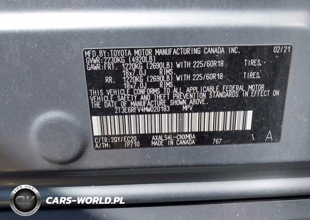 2021 Toyota Rav4 Hybrid Xse VIN:2T3E6RFV4MW020183 - 9