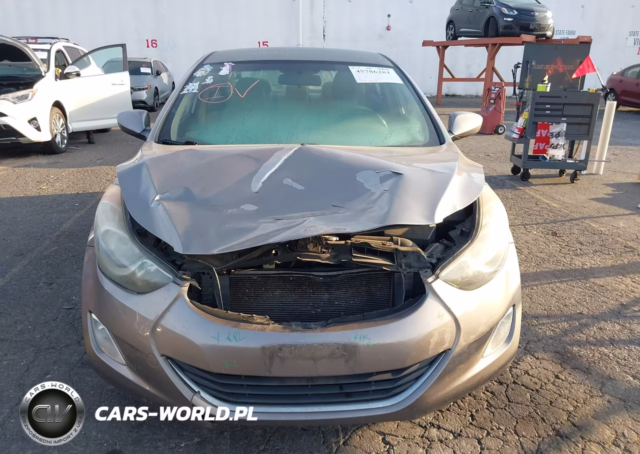 2012 Hyundai Elantra Gls VIN:5NPDH4AE2CH086740 - 12