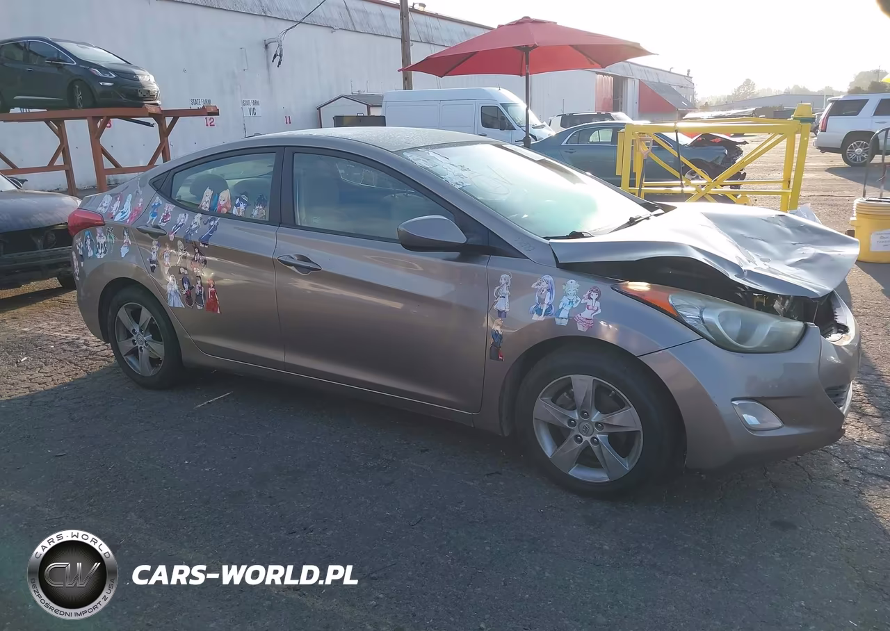 2012 Hyundai Elantra Gls VIN:5NPDH4AE2CH086740 - 13