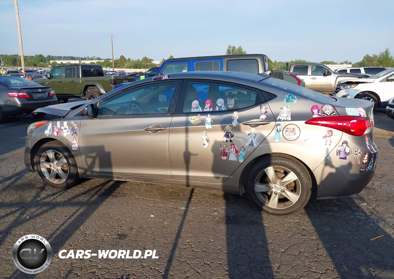 2012 Hyundai Elantra Gls VIN:5NPDH4AE2CH086740 - 14