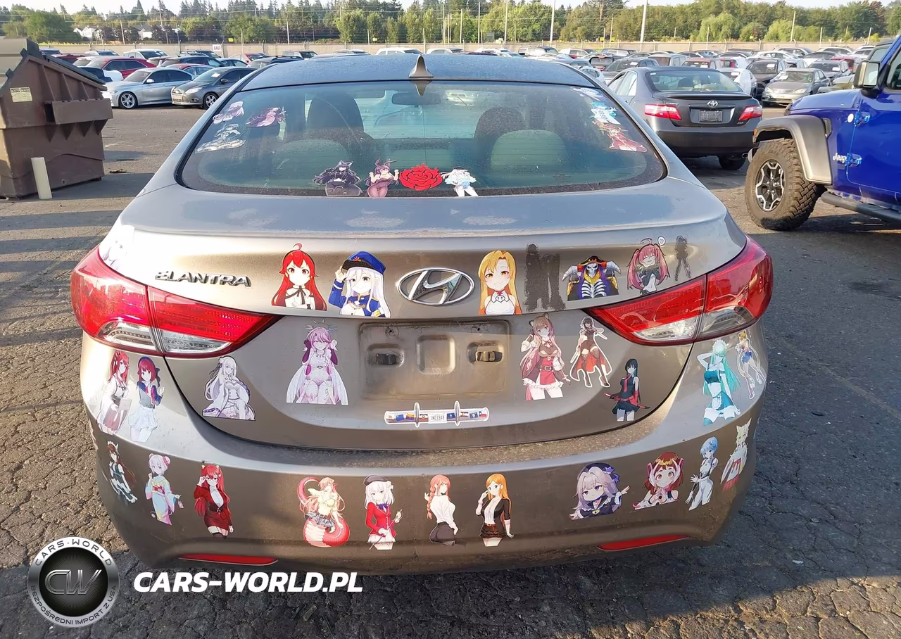 2012 Hyundai Elantra Gls VIN:5NPDH4AE2CH086740 - 16