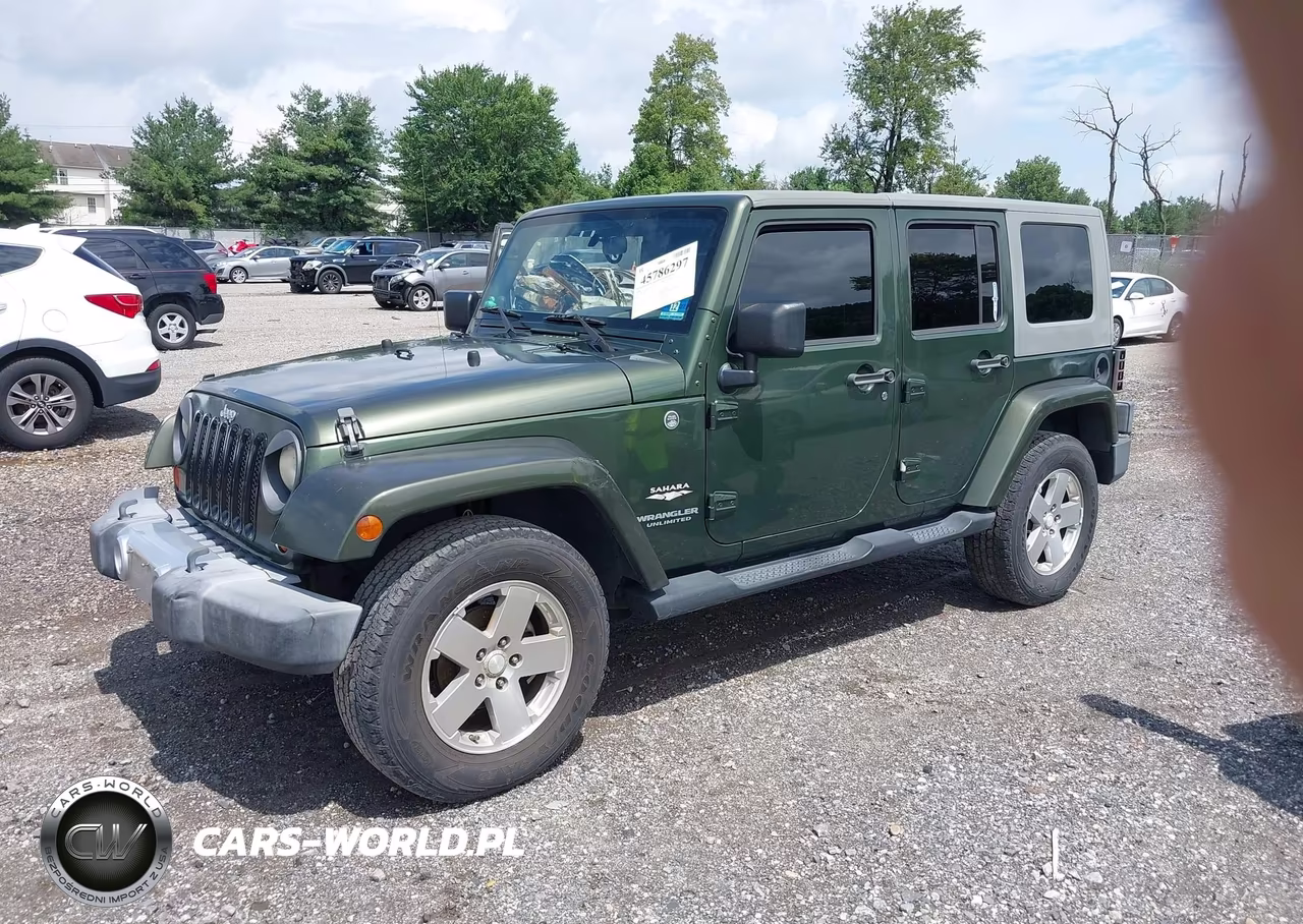 2008 Jeep Wrangler Unlimited Sahara VIN:1J8GA59178L552120 - 2