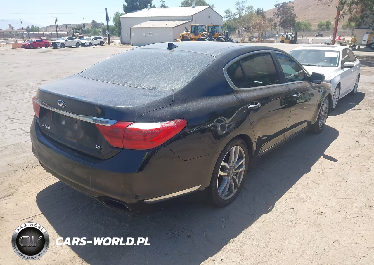 2015 Kia K900 Luxury VIN:KNALW4D49F6017981 - 4