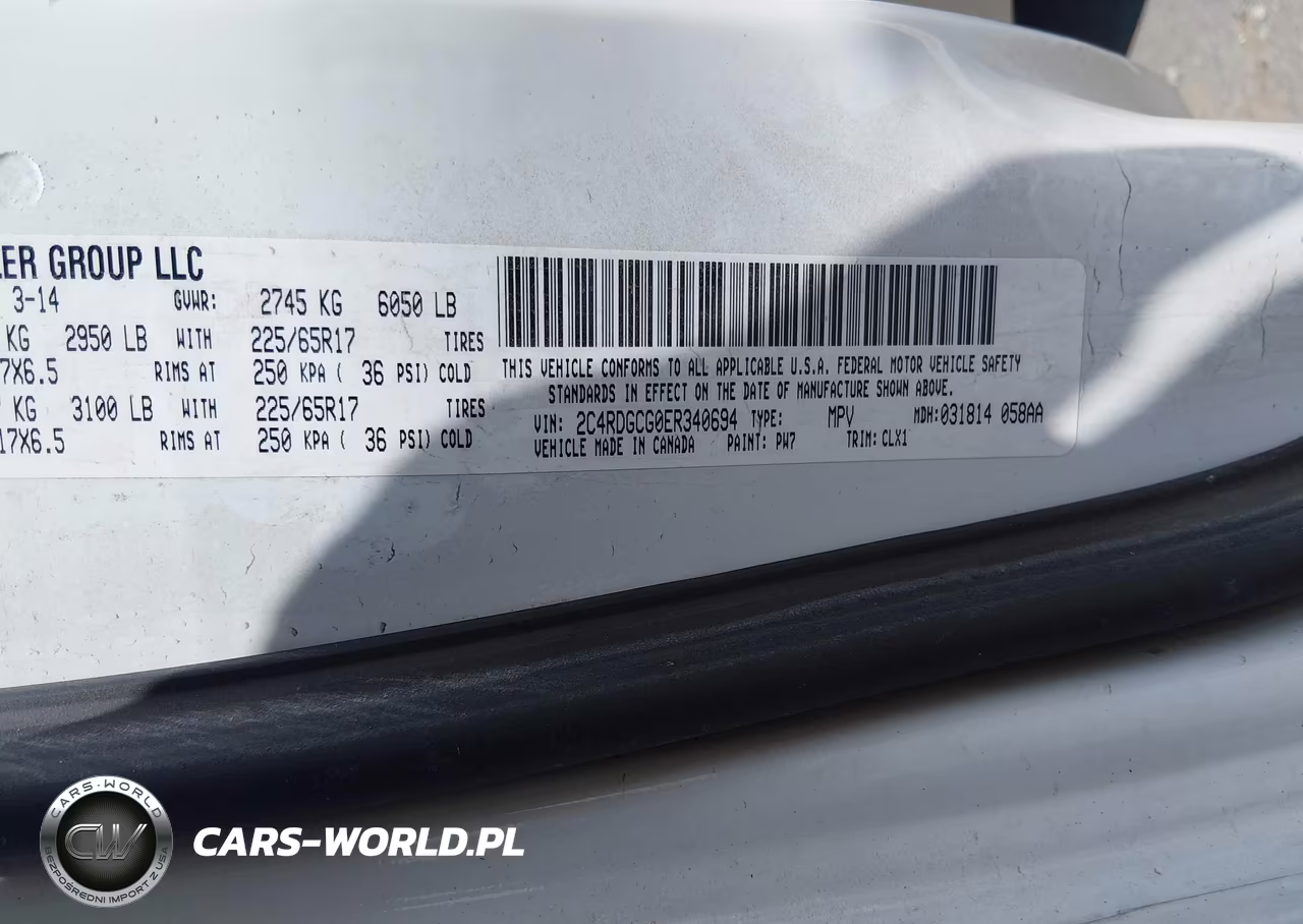 2014 Dodge Grand Caravan Sxt 30Th Anniversary VIN:2C4RDGCG0ER340694 - 9