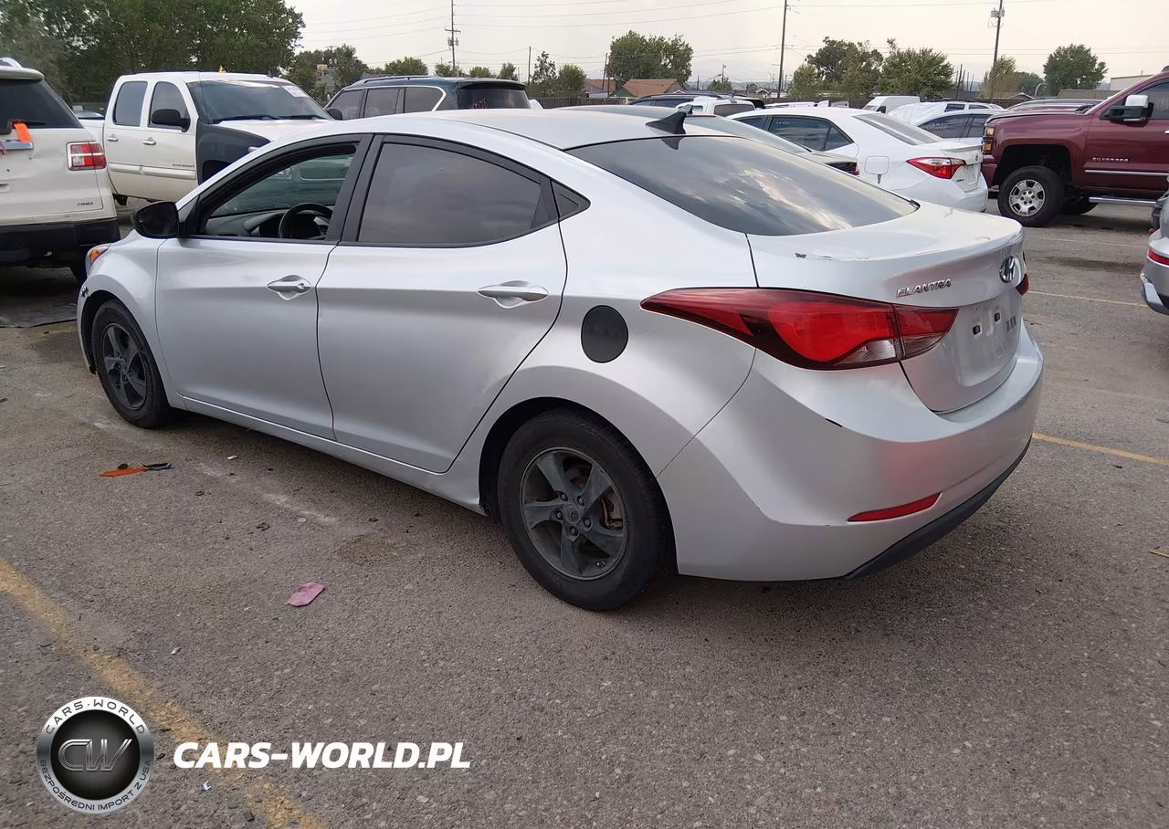 2015 Hyundai Elantra Se VIN:5NPDH4AE9FH614777 - 3
