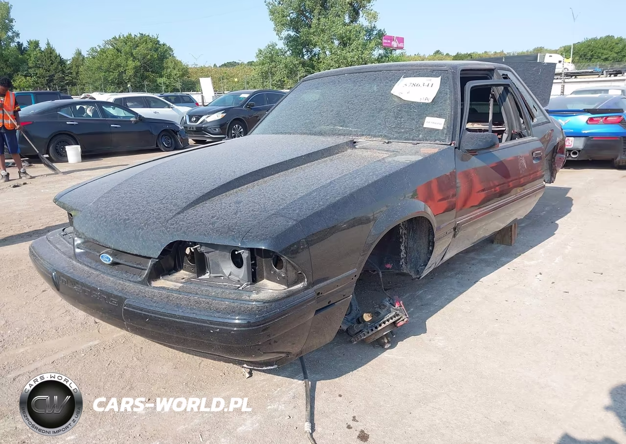 1993 Ford Mustang Lx VIN:1FACP40M6PF207881 - 2