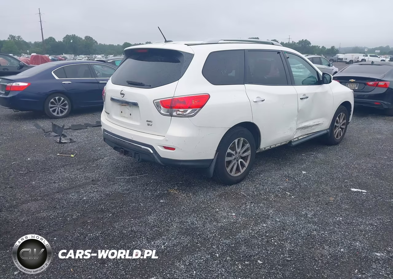 2013 Nissan Pathfinder Sv VIN:5N1AR2MM7DC606723 - 4