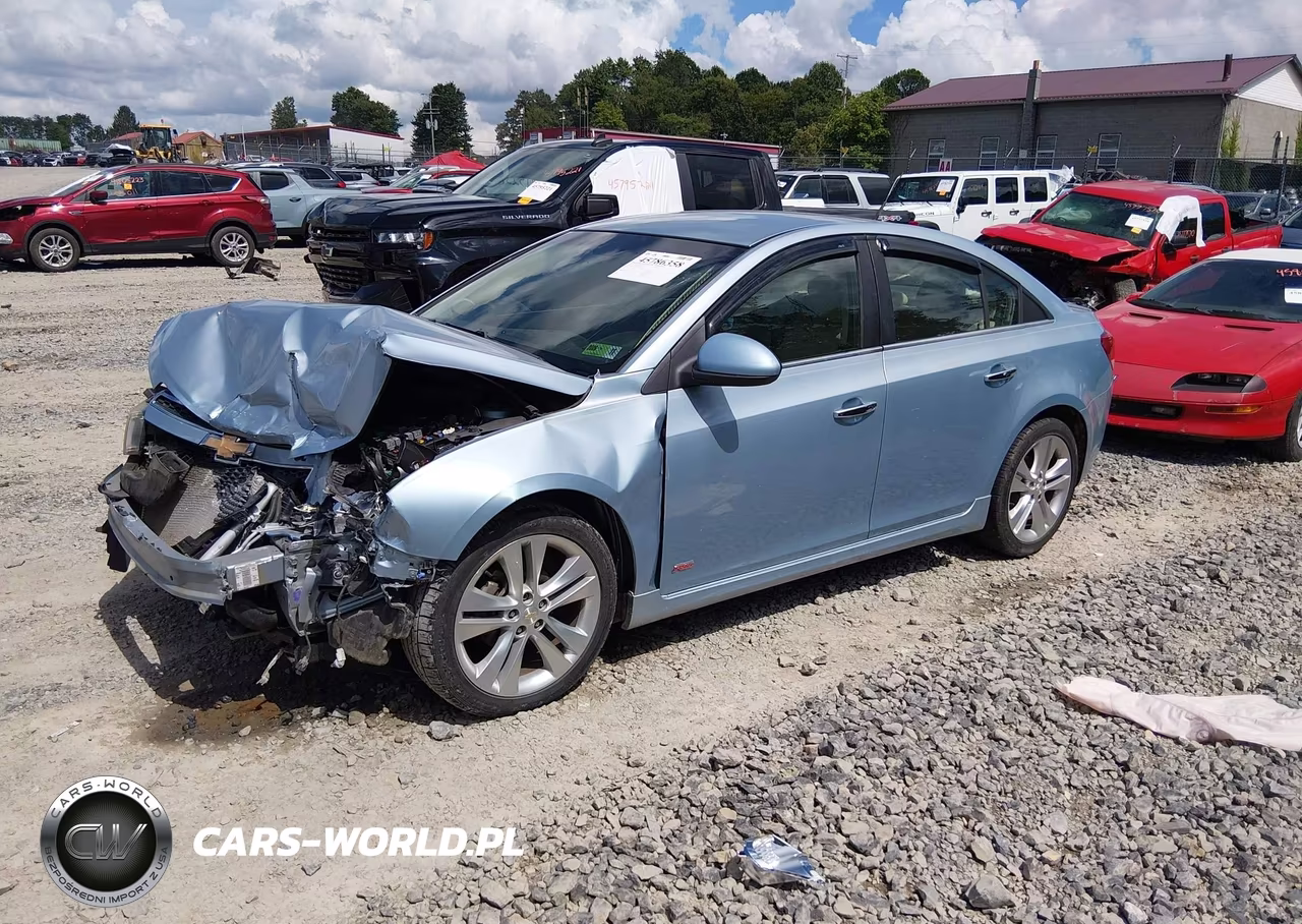 2011 Chevrolet Cruze Ltz VIN:1G1PH5S92B7243165 - 2