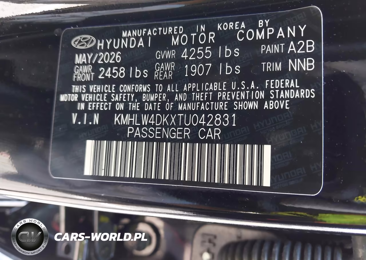 2026 Hyundai Elantra N VIN:KMHLW4DKXTU042831 - 9