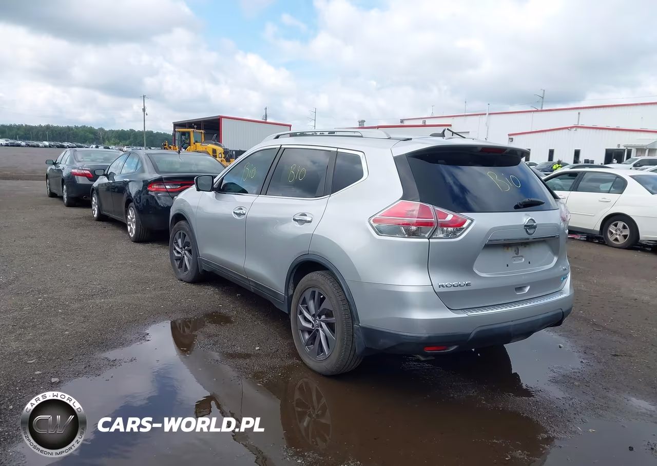 2014 Nissan Rogue Sl VIN:5N1AT2MT2EC783304 - 3