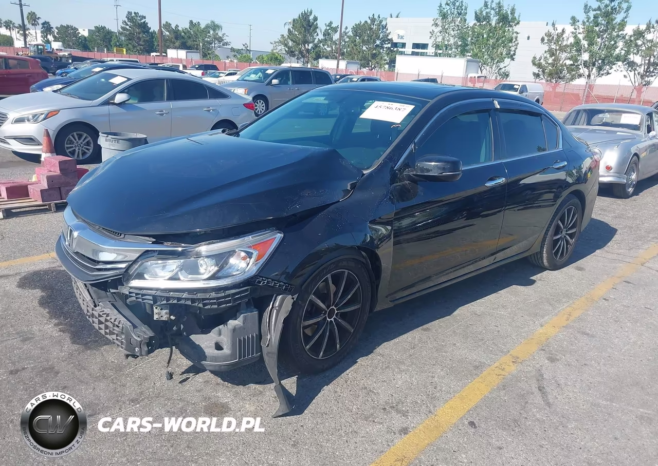 2017 Honda Accord Ex-L V6 VIN:1HGCR3F8XHA007417 - 2
