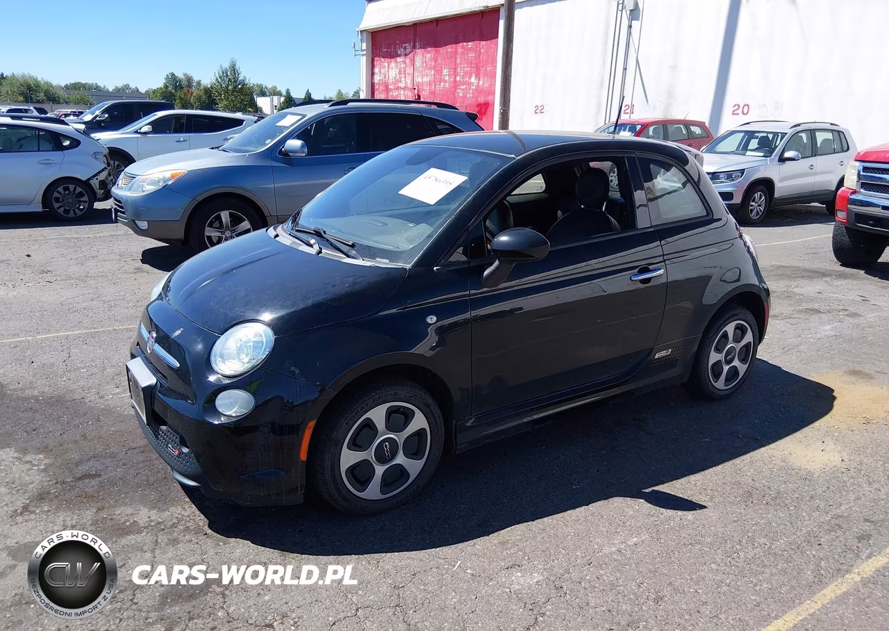 2015 Fiat 500E Battery Electric VIN:3C3CFFGE7FT647463 - 2