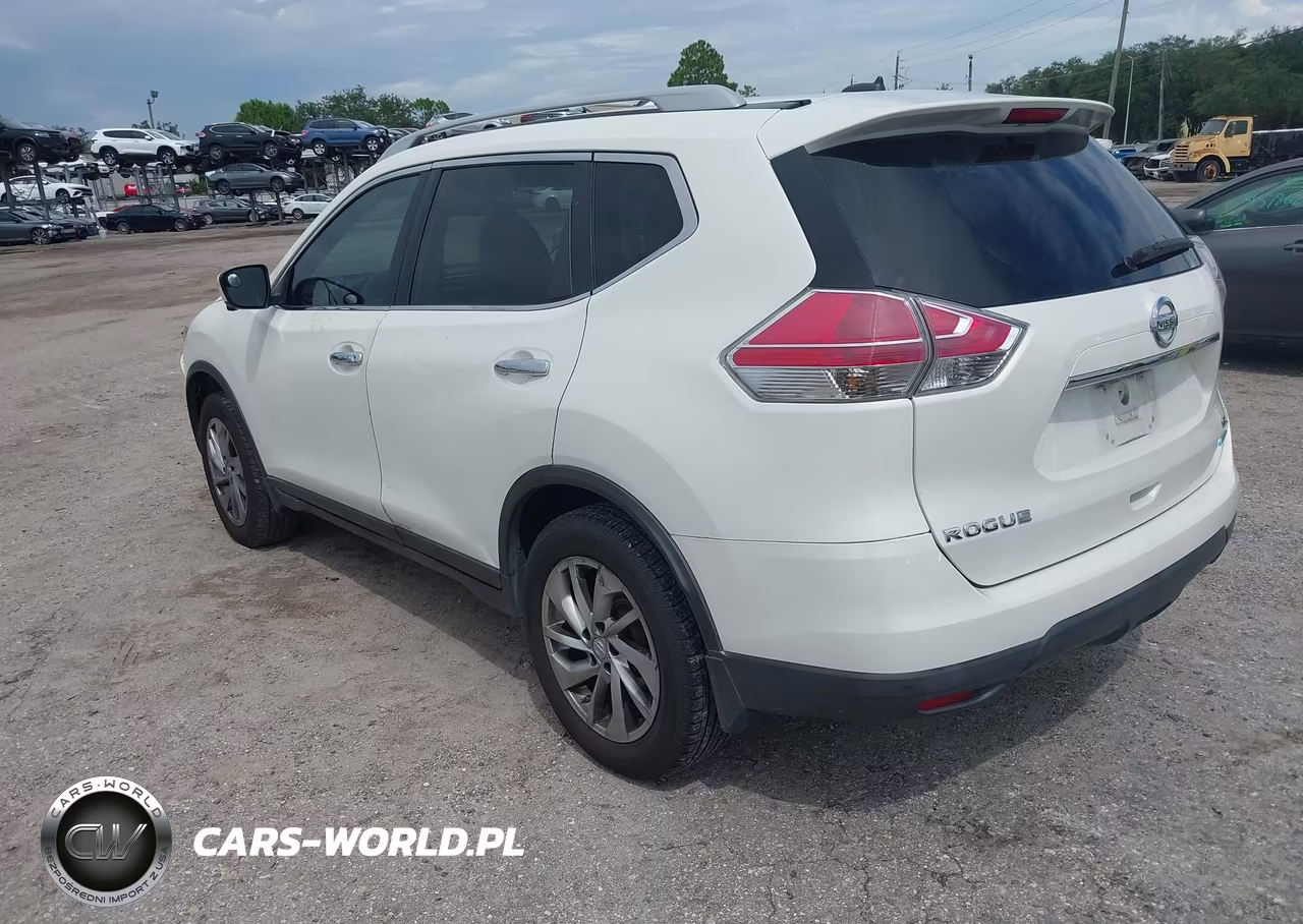 2014 Nissan Rogue Sl VIN:5N1AT2MT7EC866355 - 3