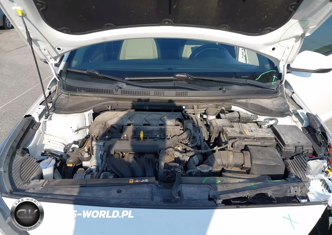 2022 Hyundai Accent Se VIN:3KPC24A65NE169401 - 10