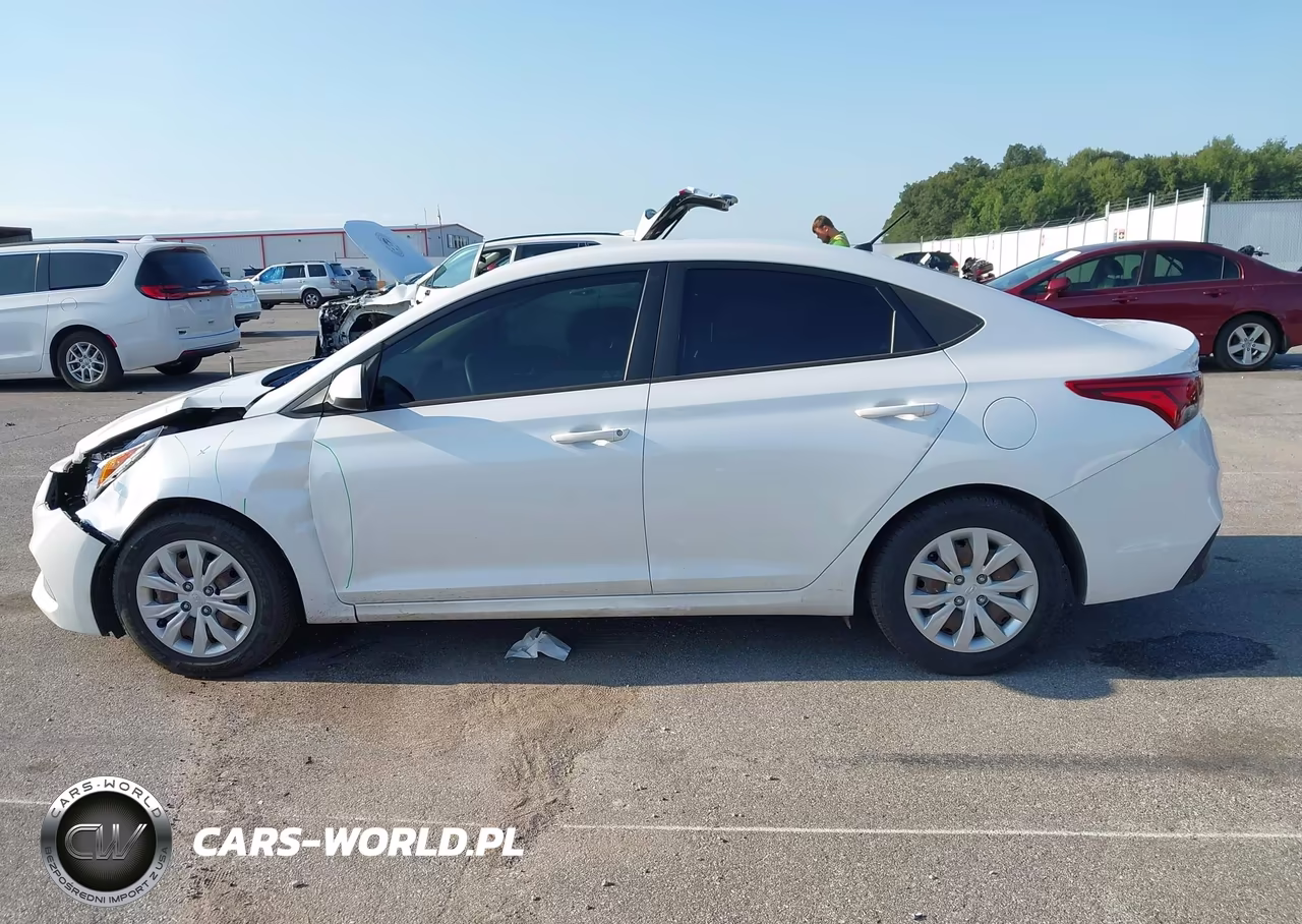 2022 Hyundai Accent Se VIN:3KPC24A65NE169401 - 15